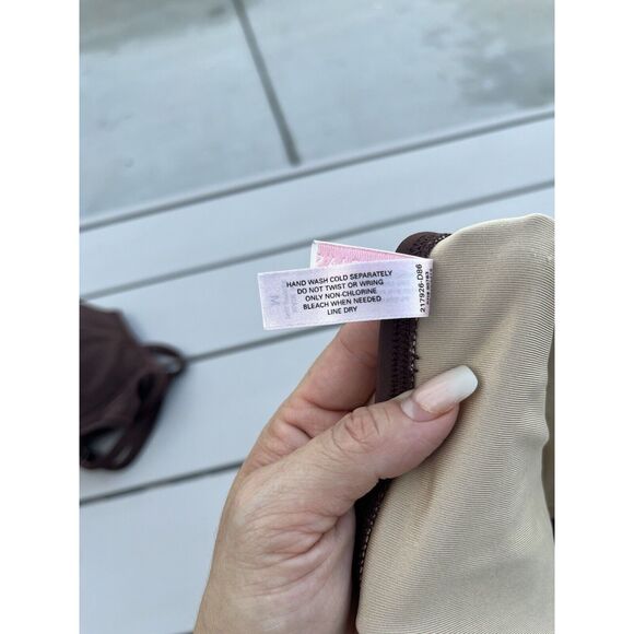 Victorias Secret Vintage Bikini - Size 36C Bottoms Medium - Brown - Picture 11 of 14